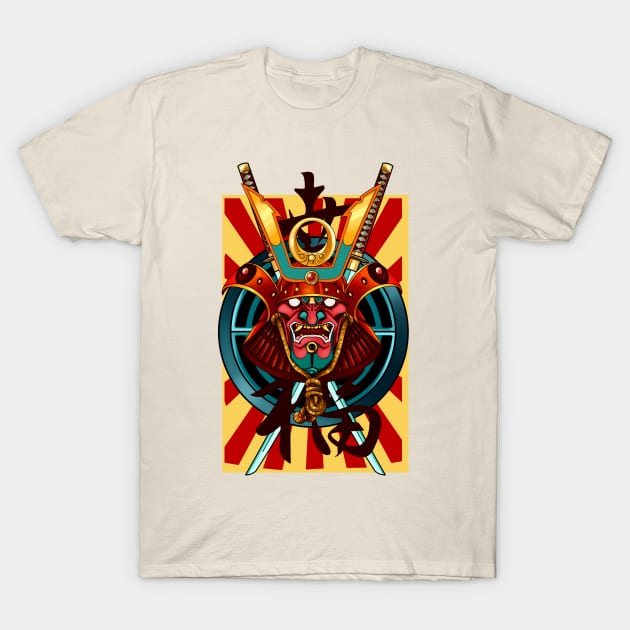 Samurai. Culture's Style T-Shirt by NewLionStudio